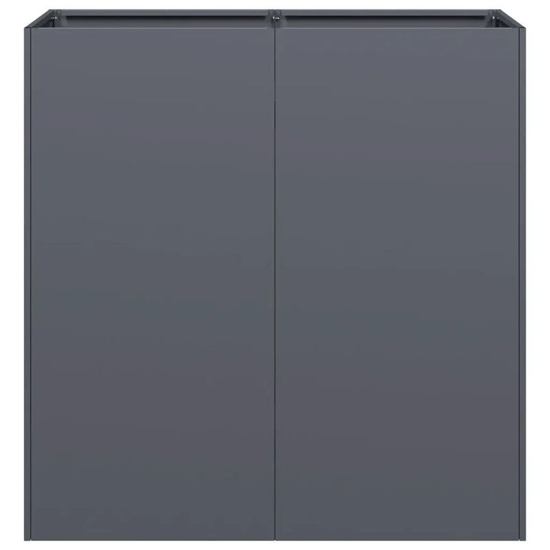 Planter Anthracite 80x40x80 cm Cold-rolled Steel