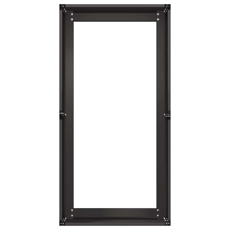 vidaXL Planter Black 40x80x40 cm Cold-rolled Steel