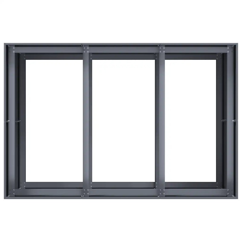Planter Anthracite 120x80x80 cm Steel