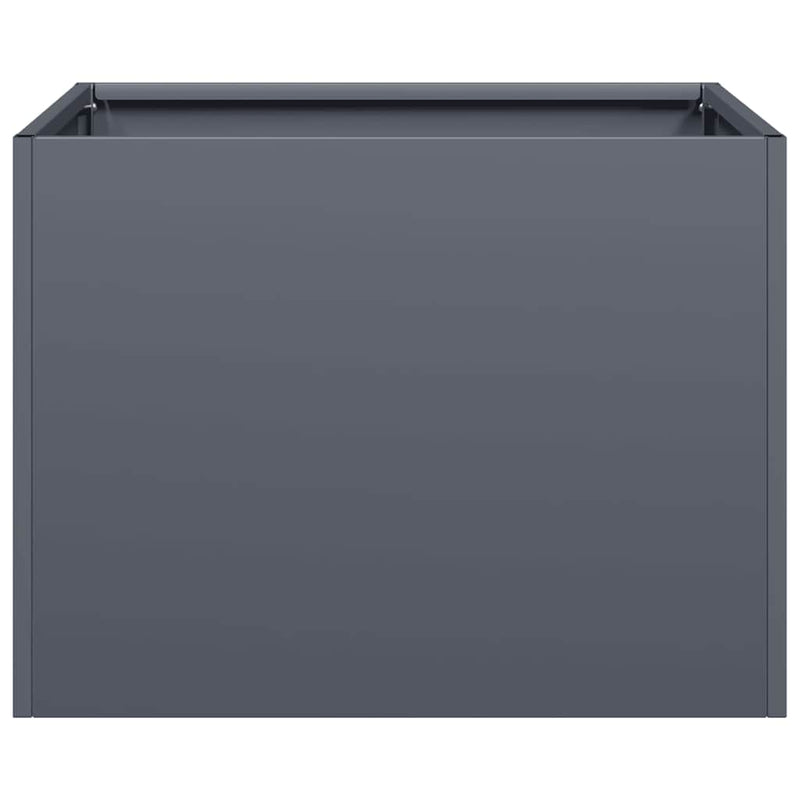 vidaXL Planter Anthracite 40x40x30 cm Steel