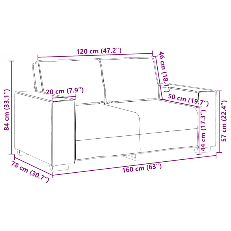 vidaXL 3 Piece Sofa Set with Cushions Dark Grey Velvet