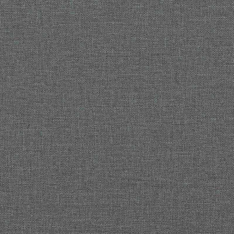 vidaXL 2 Piece Sofa Set with Cushions Dark Grey Fabric