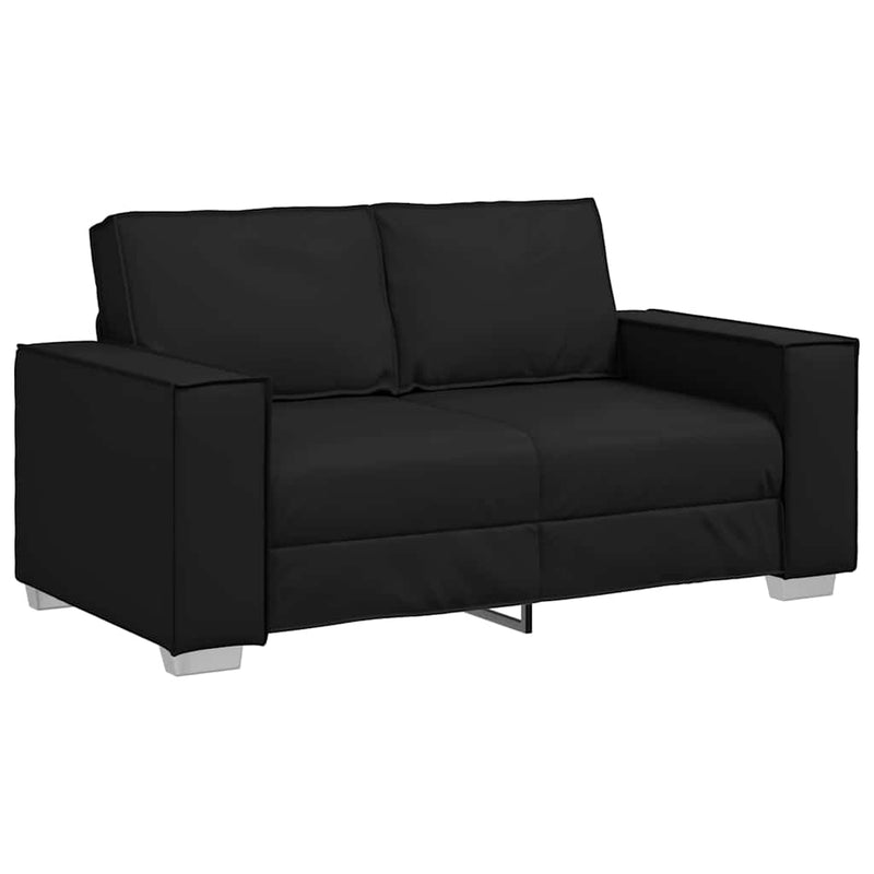 vidaXL Sofa Black 160 x 78 x 84 cm Fabric