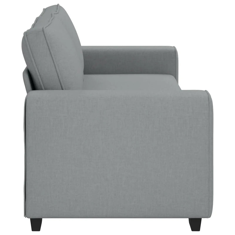 3-Seater Sofa��Light Grey 220x77x82 cm Fabric