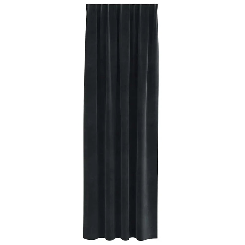 Blackout Curtains 2 pcs Black 140 x 245 cm Velvet