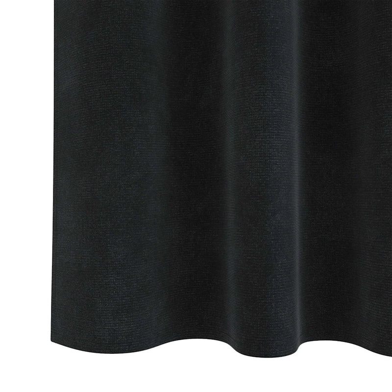 Blackout Curtains 2 pcs Black 140 x 260 cm Velvet
