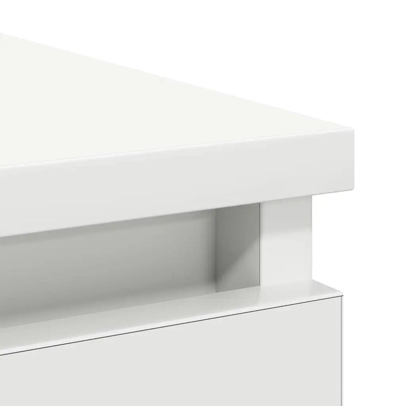Sideboard with Drawer White 71x35x65 cm Engineered Wood