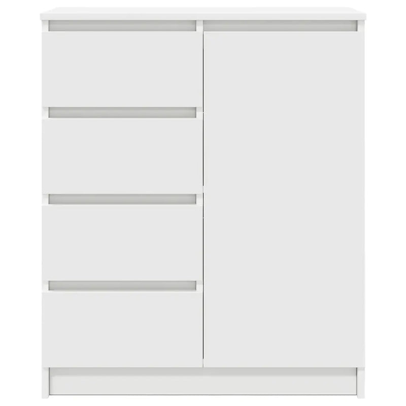 Sideboard with Drawers White 71x35x84 cm Engineered Wood