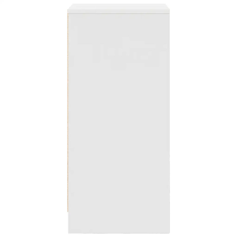 Sideboard White 29.5x34x76 cm Engineered Wood