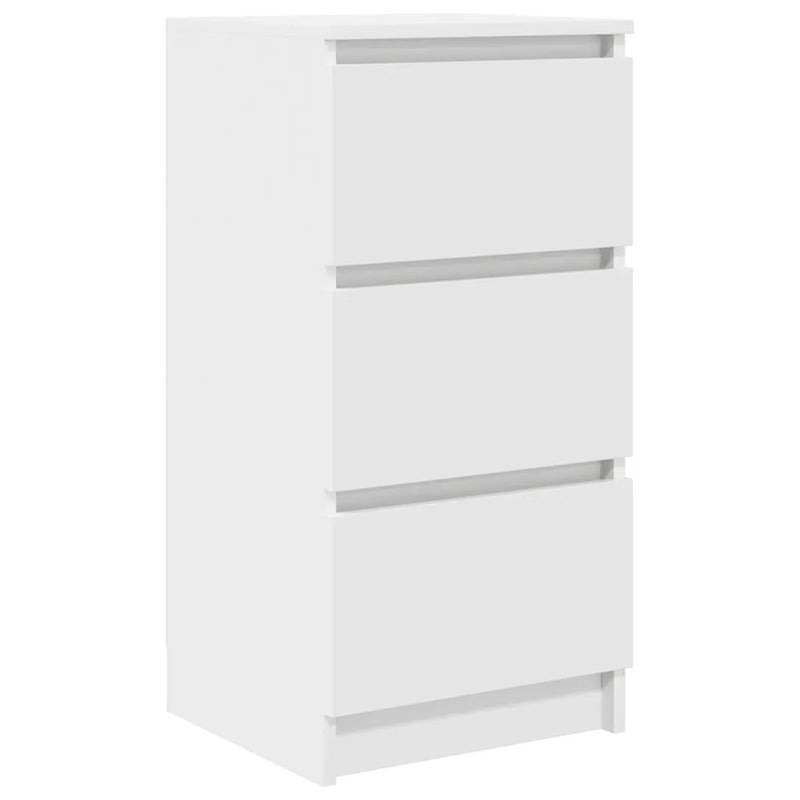 Sideboard White 37.5x35x76 cm Engineered Wood