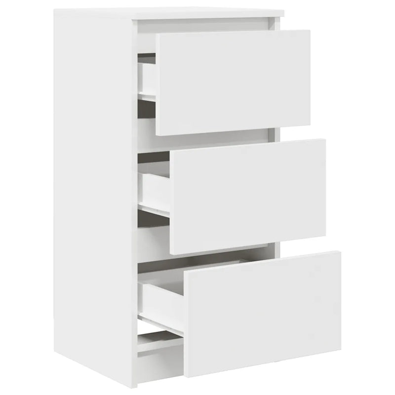 Sideboard White 37.5x35x76 cm Engineered Wood