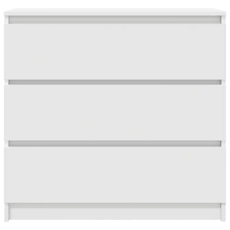 Sideboard White 80x35x76 cm Engineered Wood