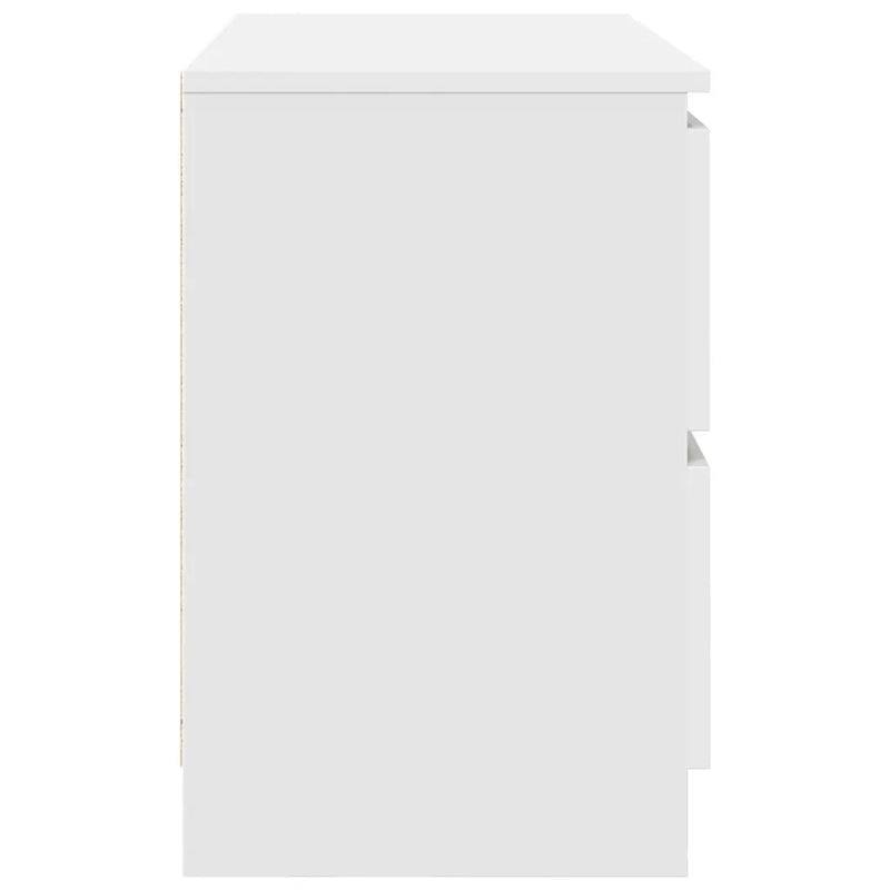 TV Cabinet White 80x35x54 cm Engineered Wood