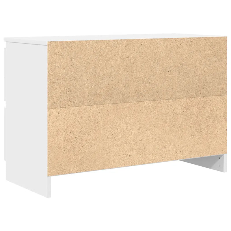 TV Cabinet White 80x35x54 cm Engineered Wood