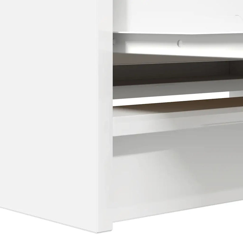TV Cabinet White 80x35x54 cm Engineered Wood