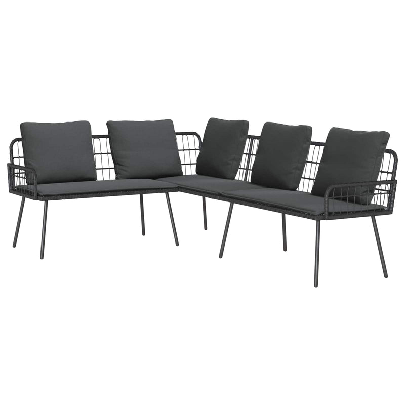 vidaXL Sofa with Cushion Grey 61.5 x 123 x 82cm Metal