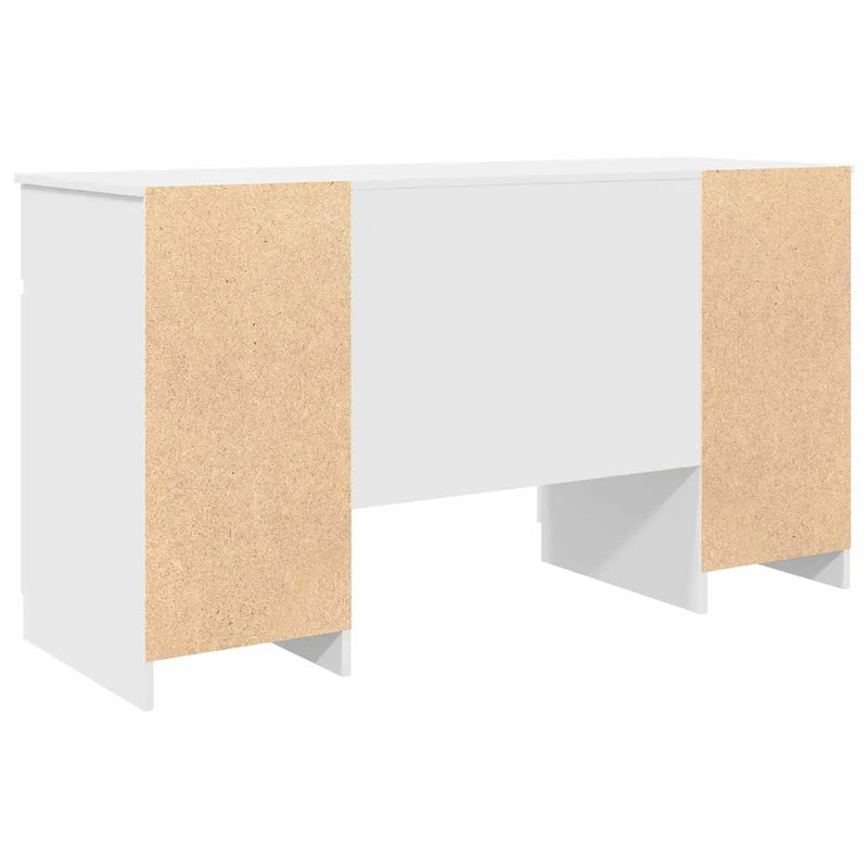 Desk White Engineered wood 140 x 49 x 76 cm