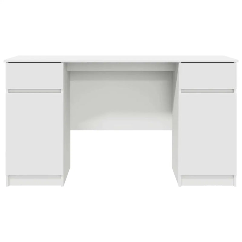 Desk White Engineered wood 140 x 49 x 76 cm