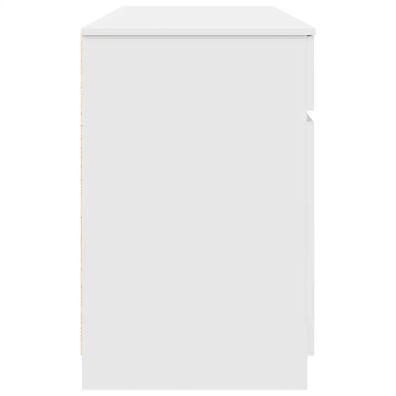 Desk White Engineered wood 140 x 49 x 76 cm