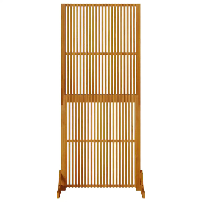 Privacy Screen Indoor/Outdoor 180.5 cm Solid Acacia Wood
