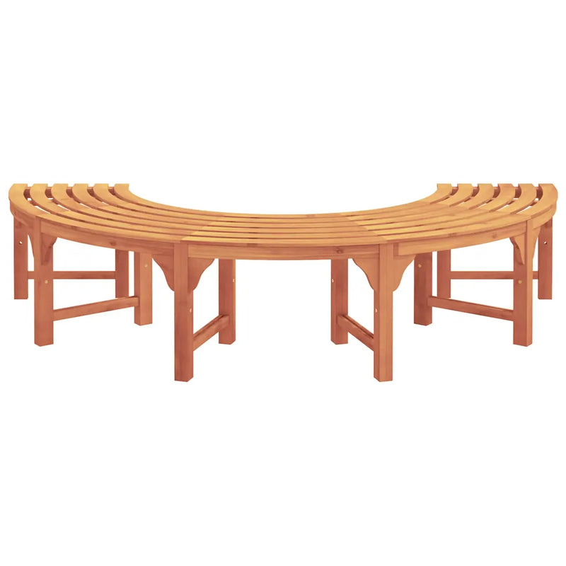 Tree Bench 4-Seater 210 x 80 x 45 cm Solid Eucalyptus Wood