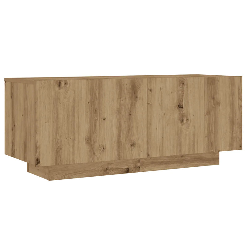 Bedside Cabinet Artisan Oak 100x35x40 cm Engineered Wood