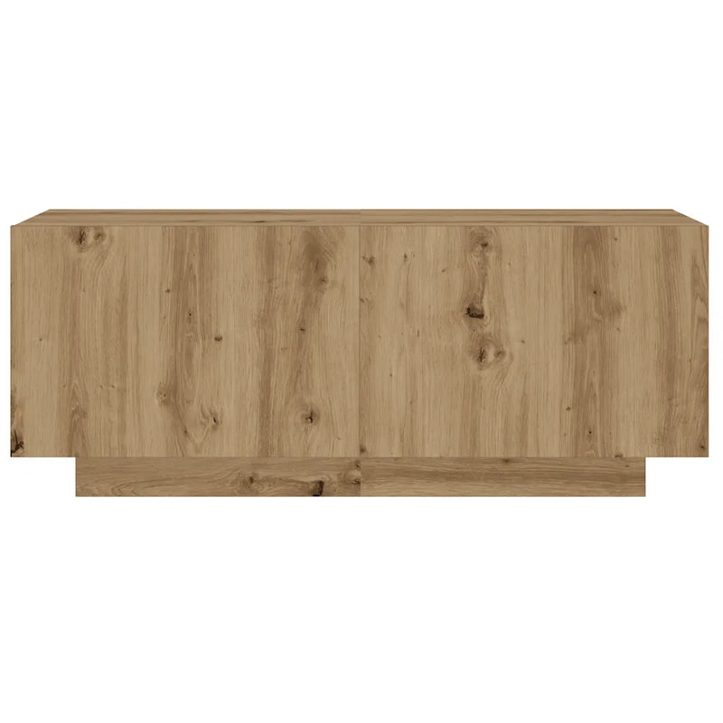 Bedside Cabinet Artisan Oak 100x35x40 cm Engineered Wood