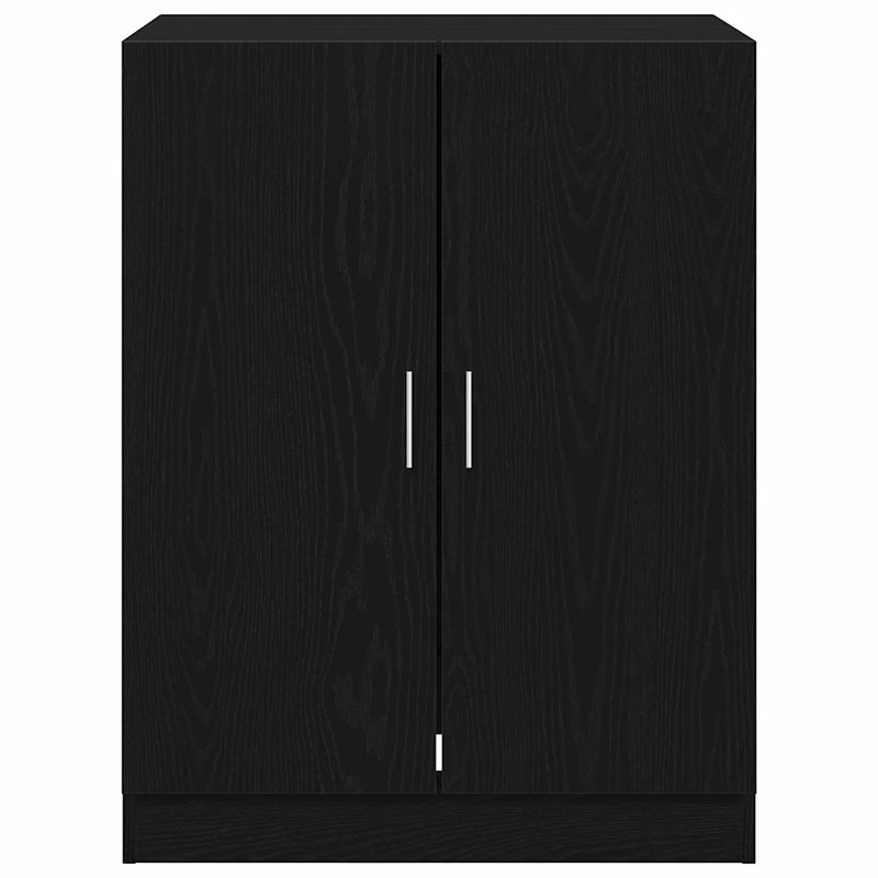 Washing Machine Cabinet Black Oak 70,5 x 71,5 x 91,5 cm
