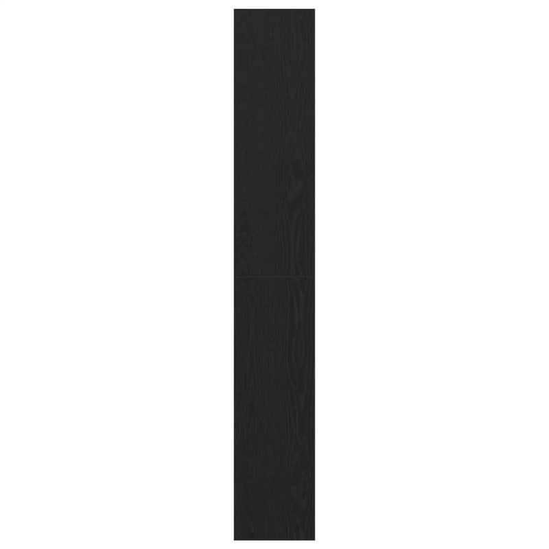 Book Cabinet 6-Tier 40 x 30 x 198 cm Engineered Wood Black Oak