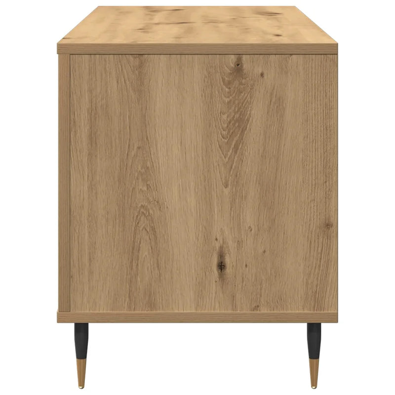 Record Cabinet Artisan oak 100 x 38 x 48 cm Engineered Wood
