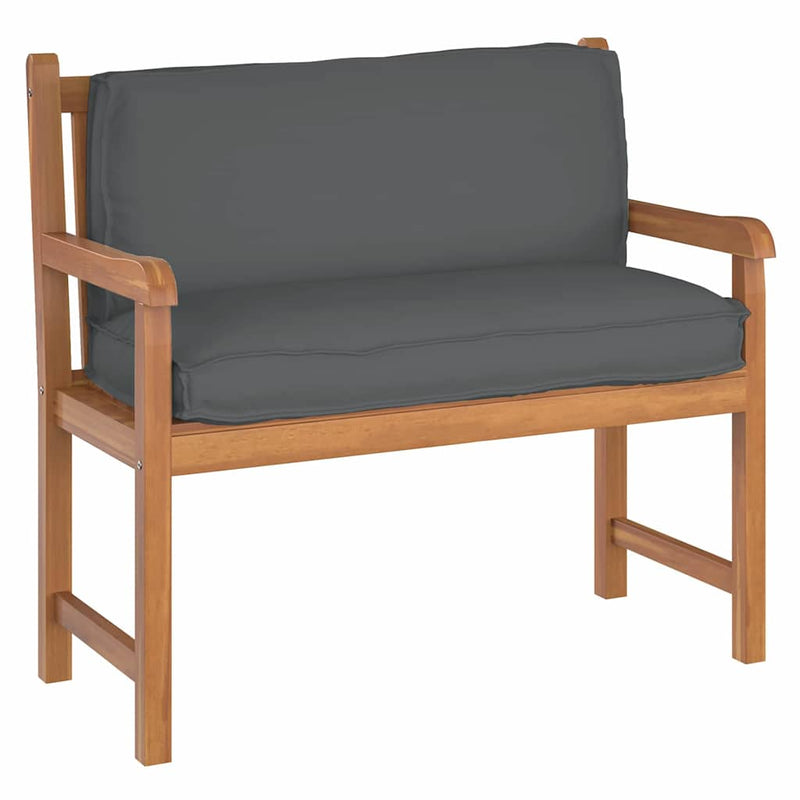 vidaXL Pallet Cushion for Backrest Anthracite 120 x 40 x 12 cm