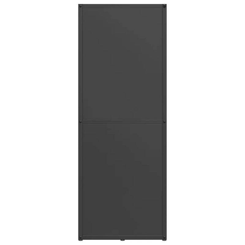 Firewood Rack Black 40x30x80 cm Cold-rolled steel