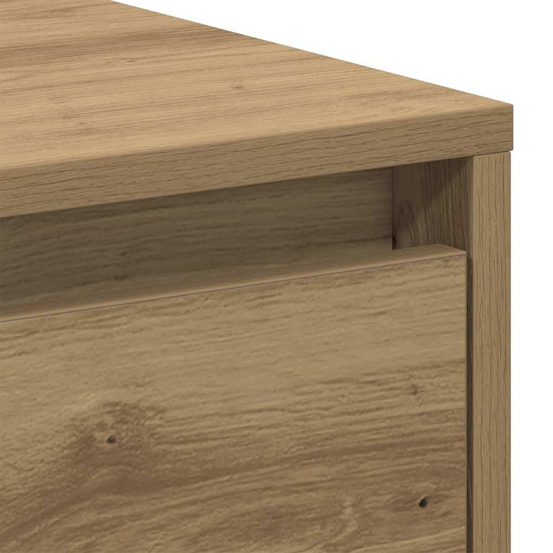 vidaXL Nightstand 2 pcs Artisan oak 45 x 34 x 44 cm Engineered wood