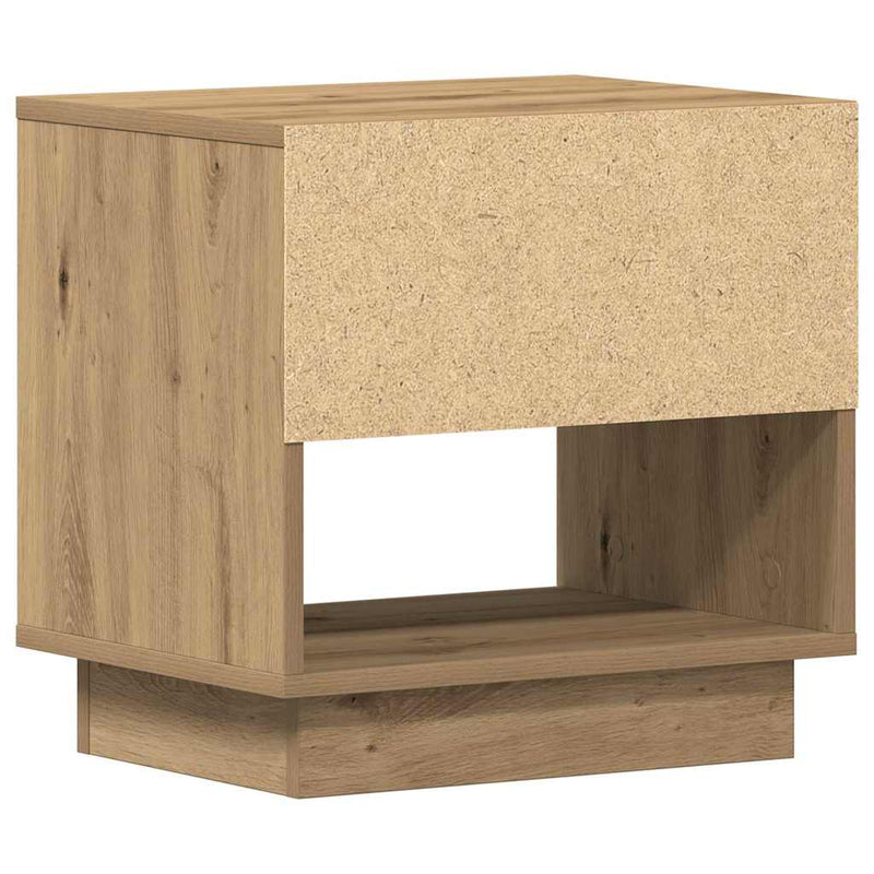 vidaXL Nightstand 2 pcs Artisan oak 45 x 34 x 44 cm Engineered wood
