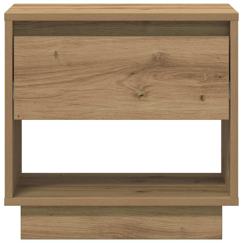 vidaXL Nightstand 2 pcs Artisan oak 45 x 34 x 44 cm Engineered wood