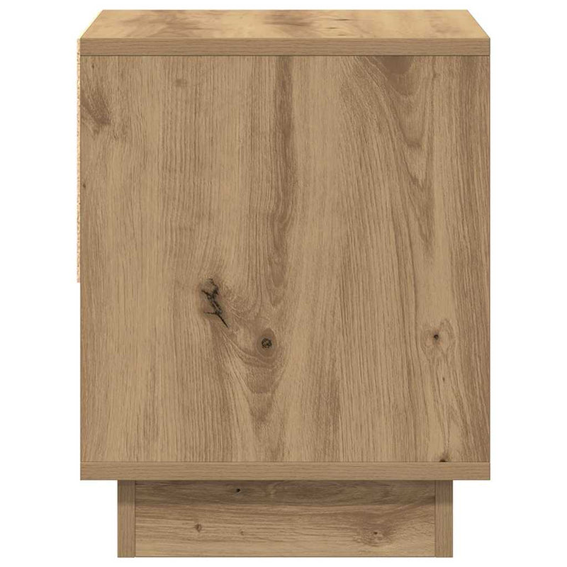 vidaXL Nightstand 2 pcs Artisan oak 45 x 34 x 44 cm Engineered wood