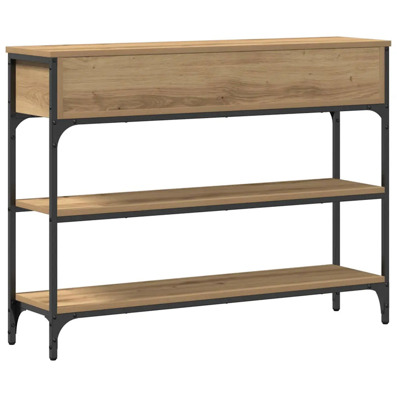 Console Table Artisan Oak 72.5 x 25 x 75 cm Engineered Wood