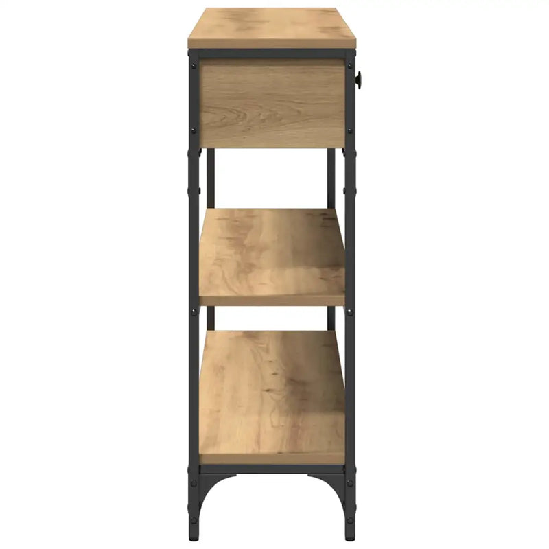 Console Table Artisan Oak 72.5 x 25 x 75 cm Engineered Wood