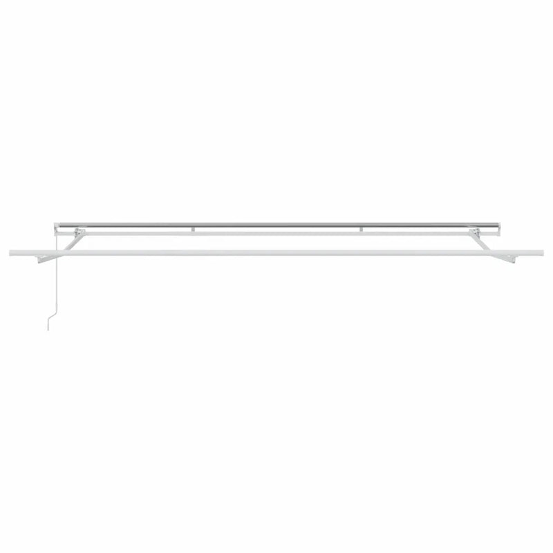 Retractable Awning Yellow and Orange 400 x 300 cm