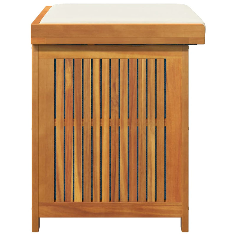 vidaXL Outdoor Cushion Box 60x50x61 cm Solid Wood Acacia