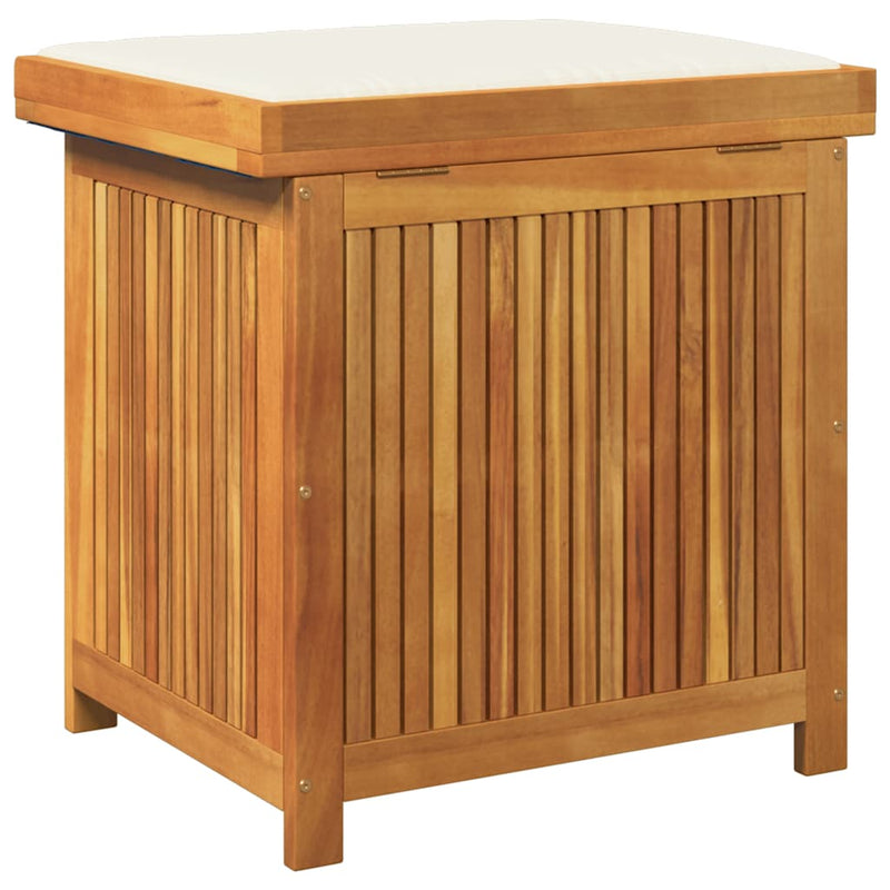 vidaXL Outdoor Cushion Box 60x50x61 cm Solid Wood Acacia