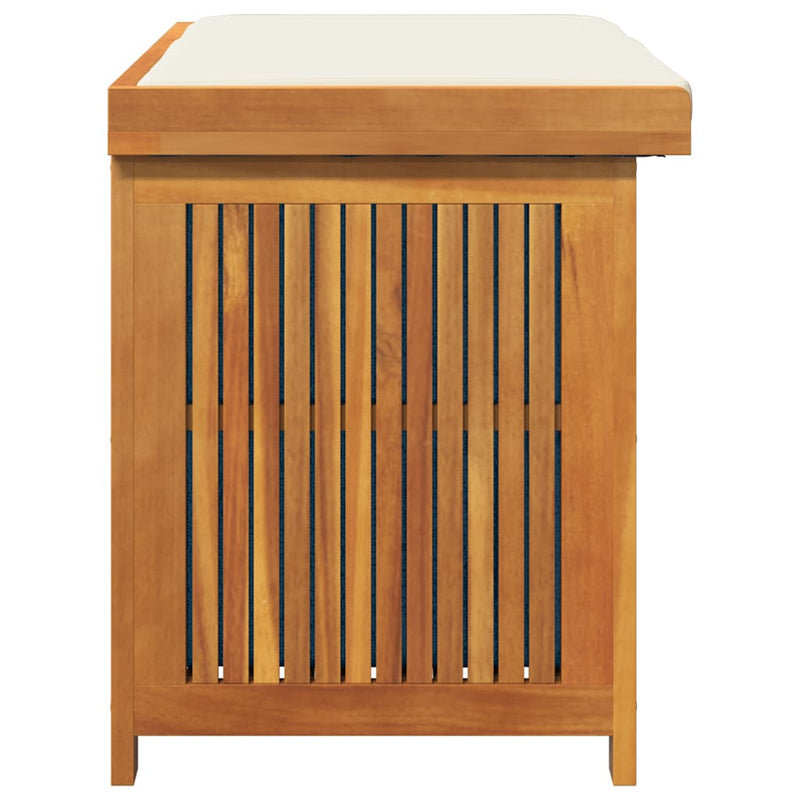 vidaXL Outdoor Cushion Box 90x50x60.5 cm Solid Wood Acacia