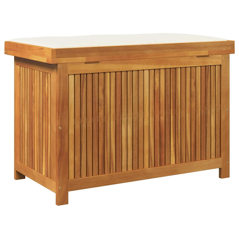 vidaXL Outdoor Cushion Box 90x50x60.5 cm Solid Wood Acacia