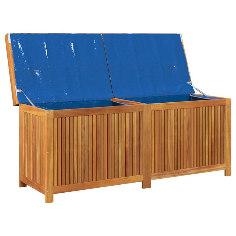 vidaXL Outdoor Cushion Box 150x50x60.5 cm Solid Wood Acacia