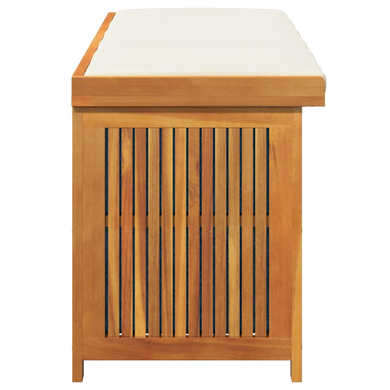 vidaXL Outdoor Cushion Box 150x50x60.5 cm Solid Wood Acacia