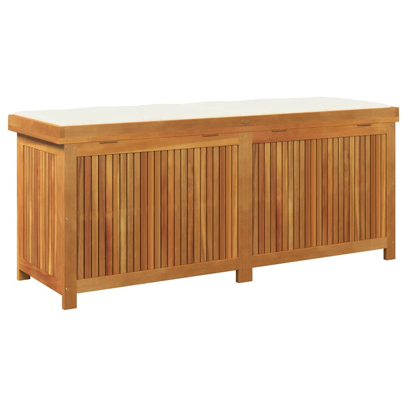 vidaXL Outdoor Cushion Box 150x50x60.5 cm Solid Wood Acacia