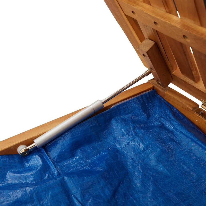 vidaXL Outdoor Cushion Box 150x50x60.5 cm Solid Wood Acacia