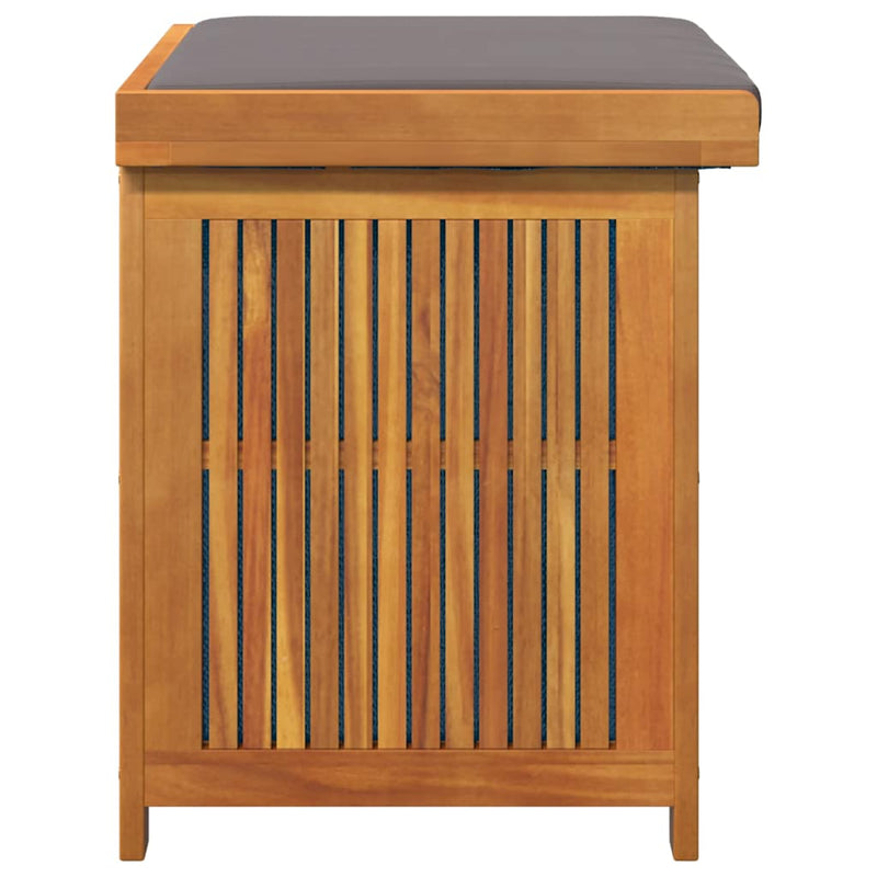 vidaXL Outdoor Cushion Box 60x50x61 cm Solid Wood Acacia