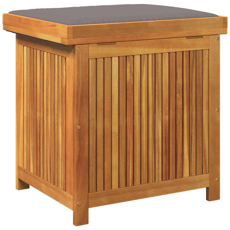 vidaXL Outdoor Cushion Box 60x50x61 cm Solid Wood Acacia