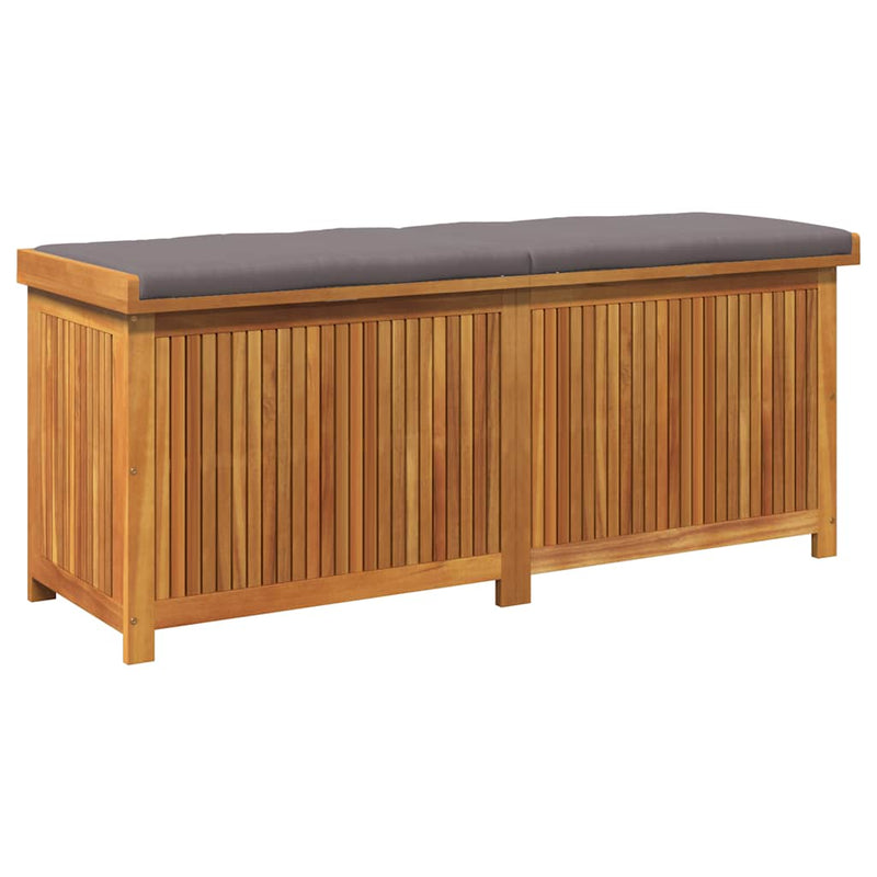 vidaXL Outdoor Cushion Box 150x50x60.5 cm Solid Wood Acacia